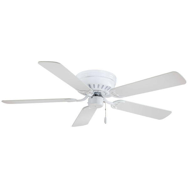 Minka Mesa 52 in. Ceiling Fan - White - White Blades
