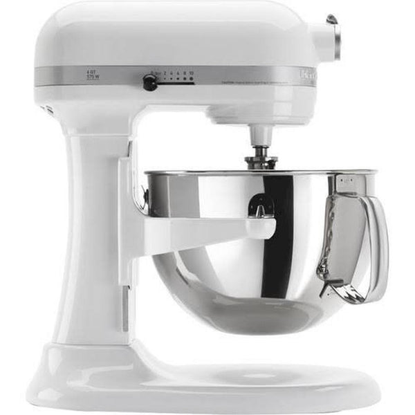 KitchenAid KP26M1XWH - Professional 600 Series 6 - Quart Stand Mixer (White)