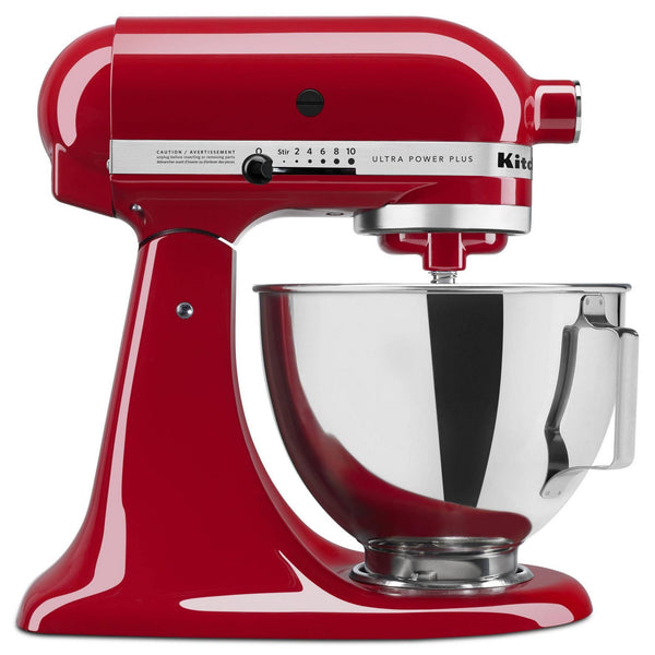 KitchenAid KSM96 Ultra Power Plus Tilt - Head Stand Mixer, Red, 4.5 qt