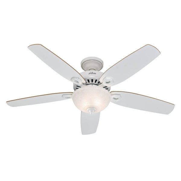 Hunter Builder Deluxe Ceiling Fan - White - 52 in 53089