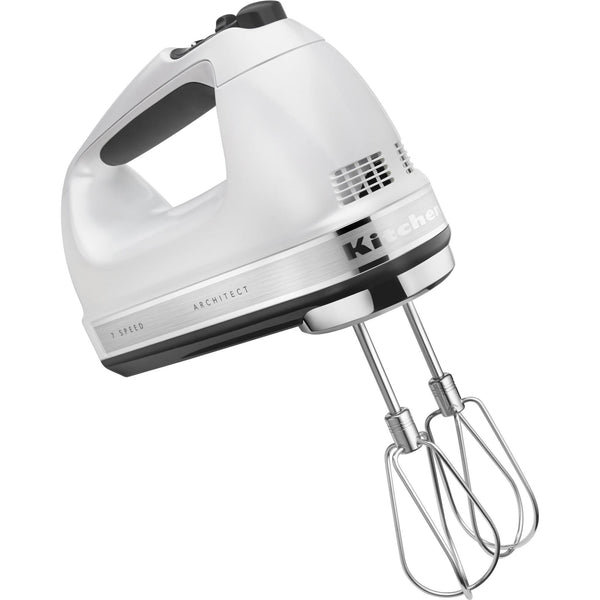 KitchenAid 9-Speed Hand Mixer, White, Kitchen Appliance